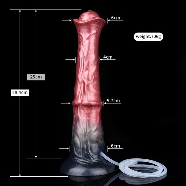 New Water Spray Sex Toys Animal Horse Ejaculation Dildo For Women - Image 6