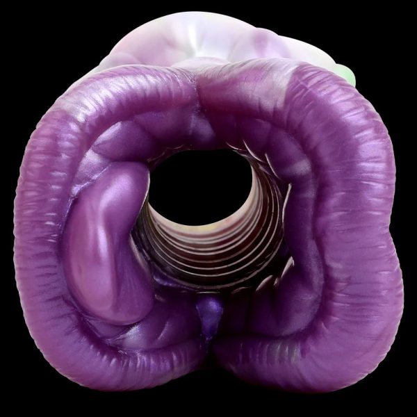 Silicone Hollow Anal Butt Plug Sex Toys Big Mouth Adult Anal for Women Men - Image 3
