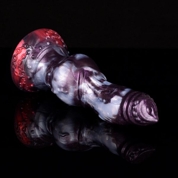 Fantasy Dildo Liquid Silicone Penis with Strong Suction Cup  for Vaginal G-spot - Image 3