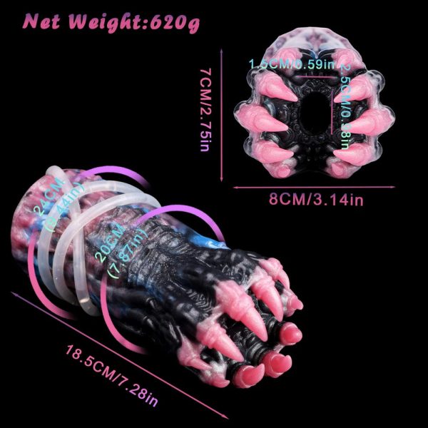 Men's Water Spraying Masturbator Fantasy Alien Male Penis Exerciser 3Dr - Image 6