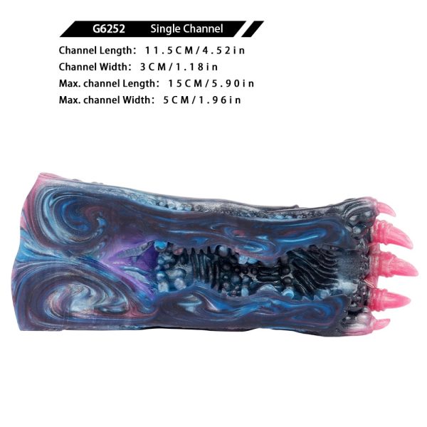 Male Penis Masturbator Fantasy Alien Masturbation Cup - Image 5