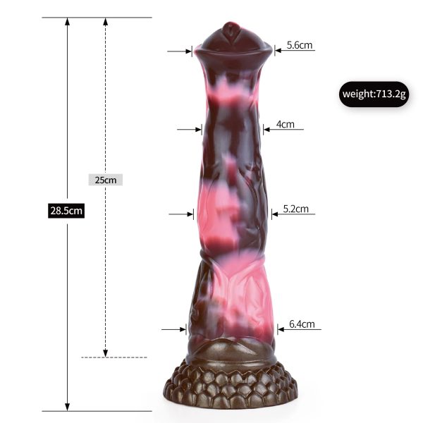 Animal Horse Realistic Anal Plug With Powerful Sucker Big Masturbator - Image 10
