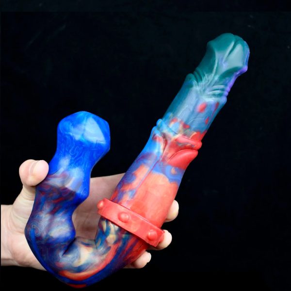 Long Horse Dildo Double Ended Animal Penis Big Beads Sexy Anal Plug - Image 7