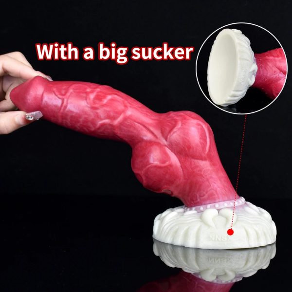 Animal Dog Dildo With Big Knot Women Sex Toys - Image 4