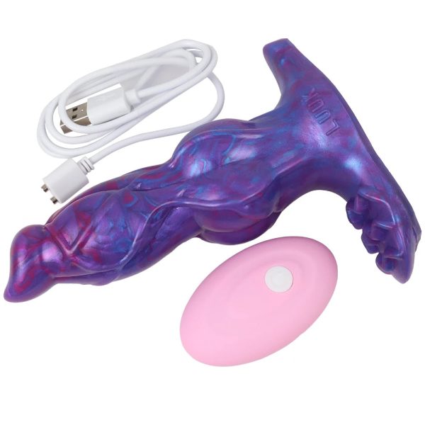 Wireless Remote Vibrator Wearable Monster Dildo Prostate Massager Masturbator - Image 6