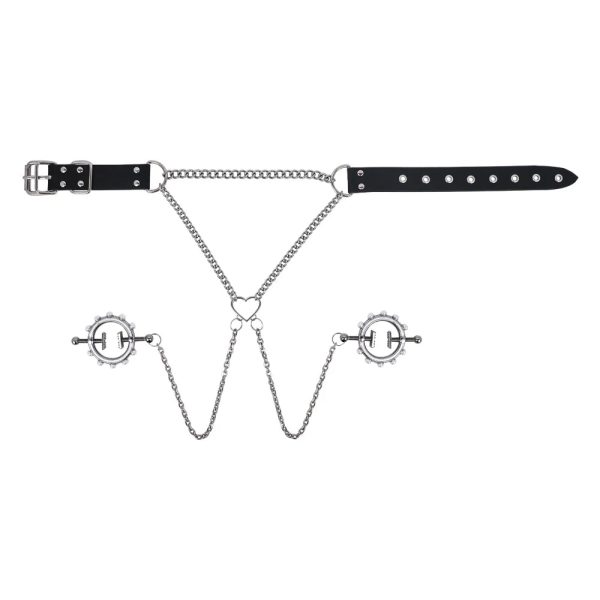 Dragon Ball Tentacles Nipple Clip with Nipple Chain Noose Adjustable Breast Stimulator - Image 7