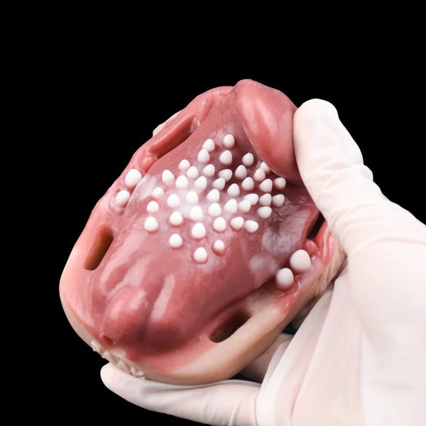 Silicone Realsitic Tongue Wireless Control Vibrating Stimulate Glan - Image 3