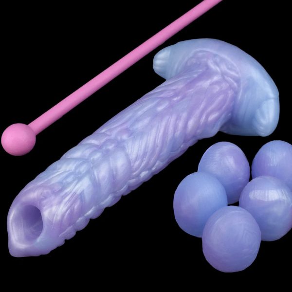 3 Sizes Soft Silicone Fantasy Ovipositor Dildo Anal Plug Sex Toys for Women Masturbator - Image 9