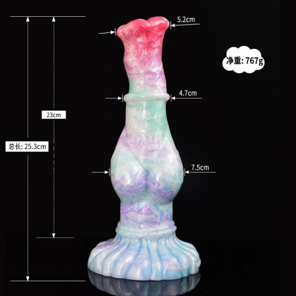 Huge Animal Dildo Vaginal G-spot With Suction Cup Horse/Wolf/Dog Penis - Image 15