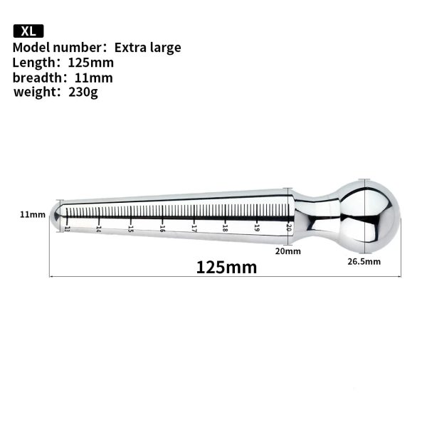 4 Sizes of Horse Eye Stick Male Prostate Pleasure Stainless Steel - Image 10