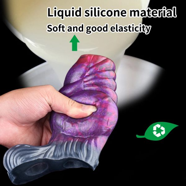 Animal Dragon Knot Penis Sleeve Extender Enlargement Cock - Image 5