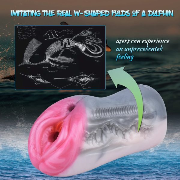 Vibrating Pocket Pussy Male Masturbators Soft Silicone Masturbators - Image 2