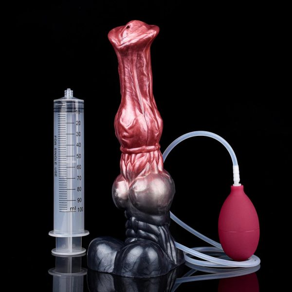 Silicone Horse Dildo With Squirting Function Fantasy Realistic Masturbators - Image 10