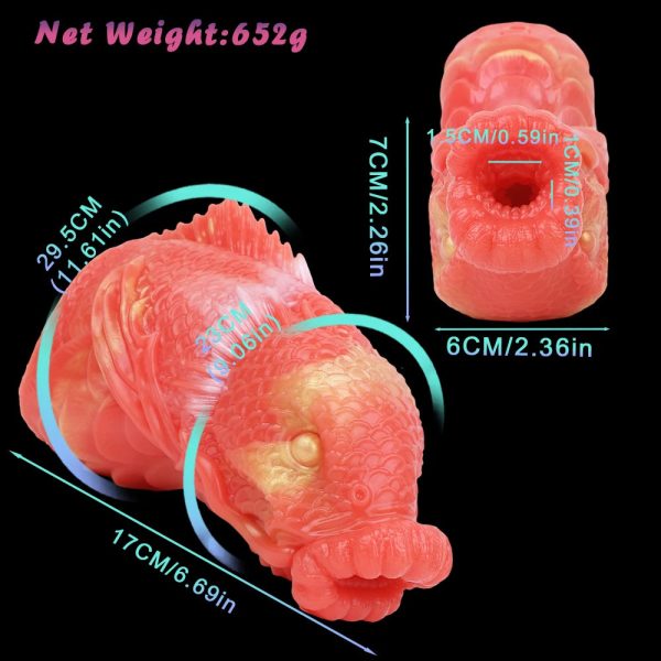 Penis Masturbation Toy Fantasy Deep Sea Fish Shellfish Male Masturbator Simulation - Image 8