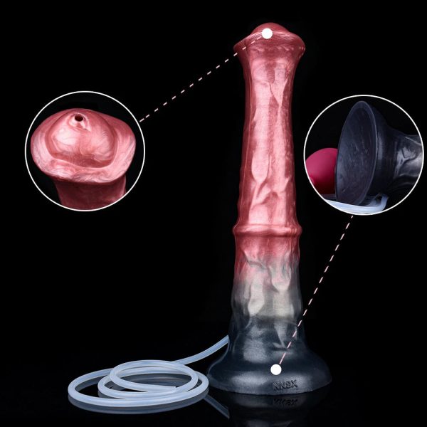 New Water Spray Sex Toys Animal Horse Ejaculation Dildo For Women - Image 2