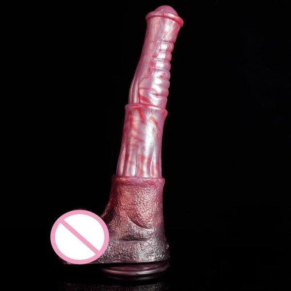 Soft Silicone Anal Dildo with Strong Suction Cup for Hands-Free - Image 3
