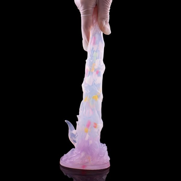 Anal Plug Fantasy Monster Penis With Sucker G-Spot Stimulator Curved Anal - Image 4