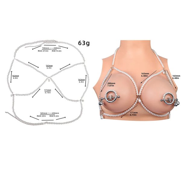 Nipple Clips Stainless Steel Adjustable Non Piercing Long Nipple - Image 4