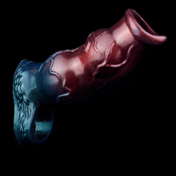 Soft Penis Sleeve Big Knot Men's Delayed Ejaculation Enhanced Erection Fetish Penis - Image 4