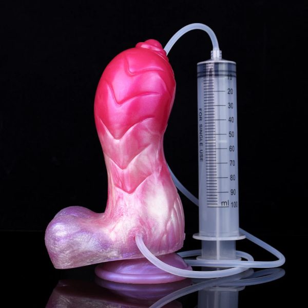 Silicone Water Spray Female Sex Toys Ejaculation Anal Plug - Image 8