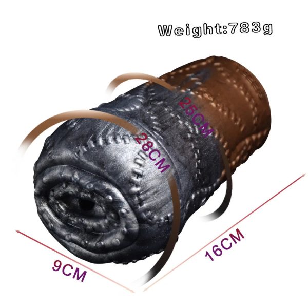 Fantasy Monster Penis Exerciser Fetish Liquid Silicone Masturbator Cup Male Sex Toy - Image 8