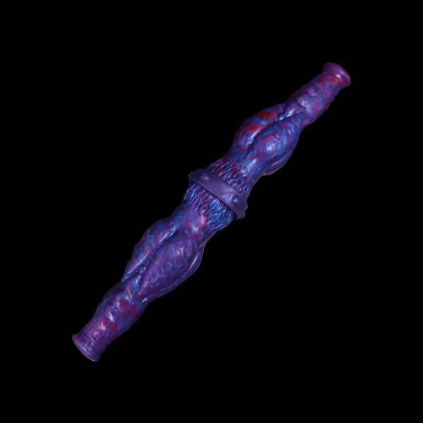 14.17"Super Long Double Dildo Silicone Animal Dog Penis Big Knot Anal Plug - Image 10