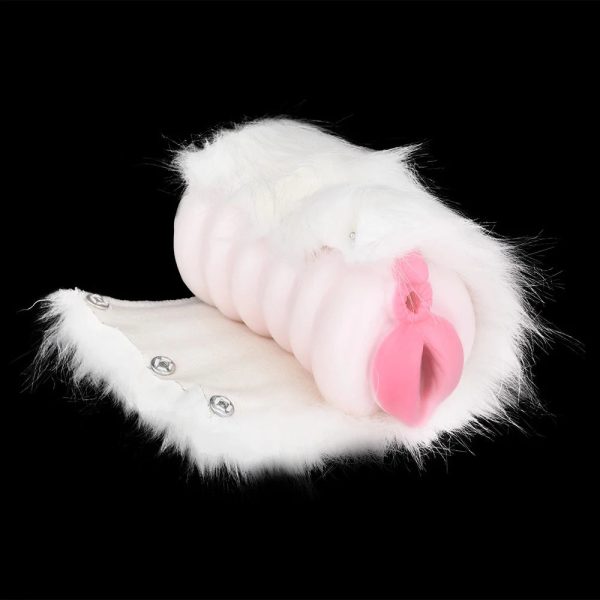 Male Masturbator with Animal Fur Free Pocket Pussy Masturbators - Image 3