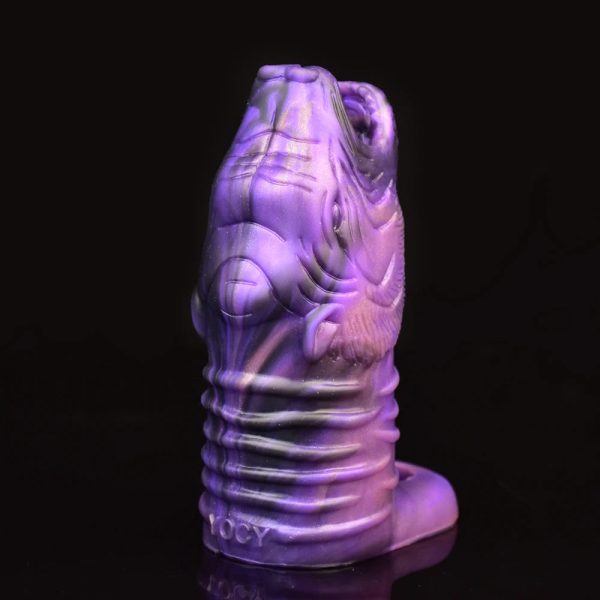 Soft Silicone Fantasy Tiger Penis Condom Male Penis - Image 3