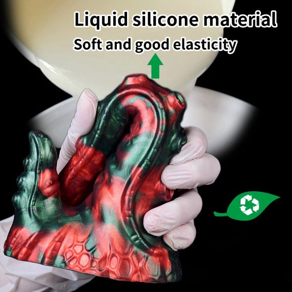 Fascinating Octopus Tentacles Anal Dildo Massage Butt Soft Silicone Female Penis - Image 3