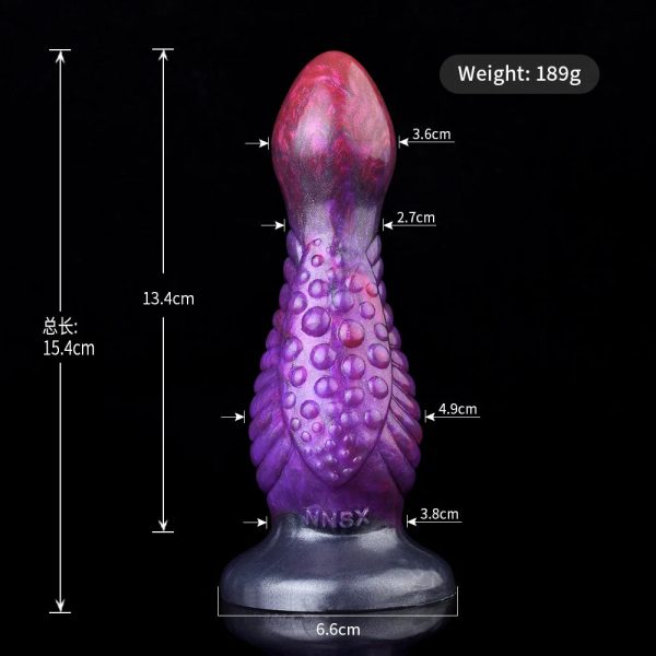 New Multi Color  Small Style Anal Dildo With Strong Suction Prostate - Image 8