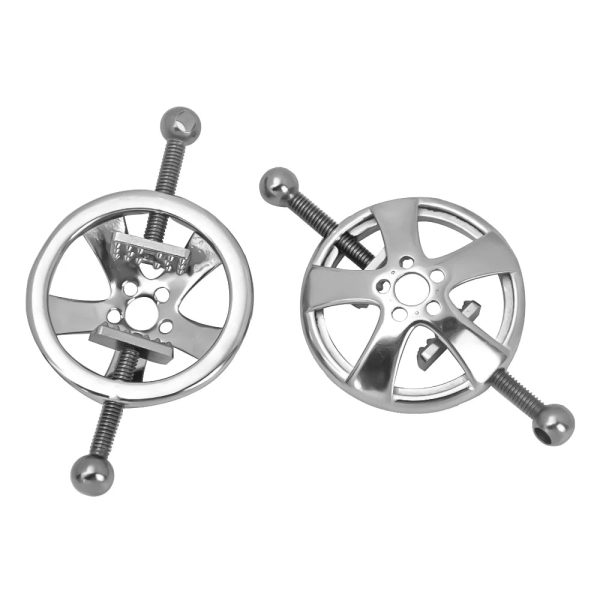 Adjustable Metal Nipple Clamps Necklace Entertainment Chain Clip Non-Piercing - Image 3