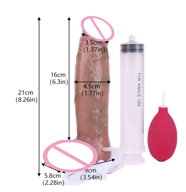 Realistic Silicone Dildo Body-Safe Material Strong Suction Cup - Image 6