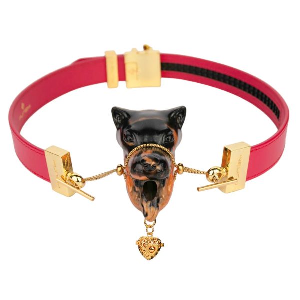 Akainu Fantasy Dog Sex Gag Leather Belt Mouth Plug - Image 18