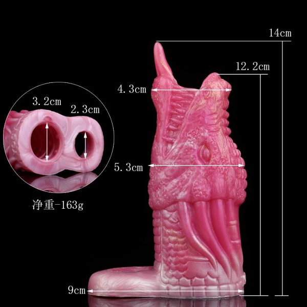 Animal Penis Enlargement Holster Soft Silicone Male Sex Toys - Image 6