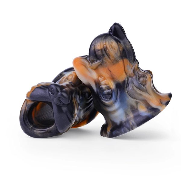 Fantasy Wolf Head Silicone Hollow Anal Plug  for Men Women - Image 5