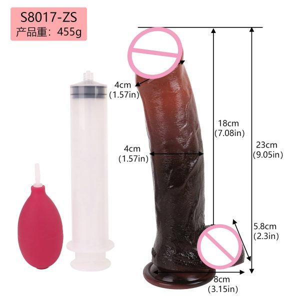 Prepuce Realistic Dildos Soft Silicone Dildos for Hands-Free Play Suction Cup Anal Dildos - Image 6