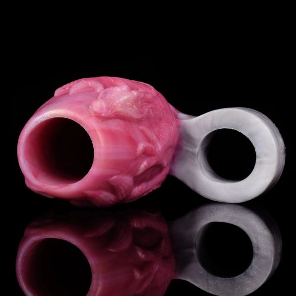 Men's Penis Enlargement Sleeve With Anti-drop Ring - Image 4