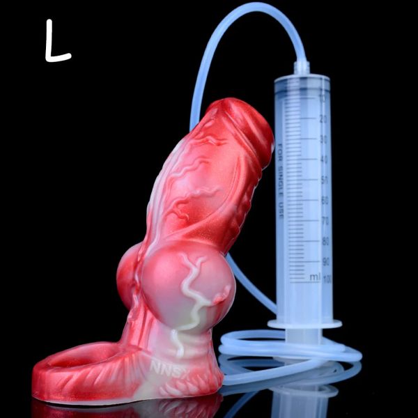 Hollow Water Spray Penis Sleeve  Reusable Penis Enlarger Rings Delay - Image 8