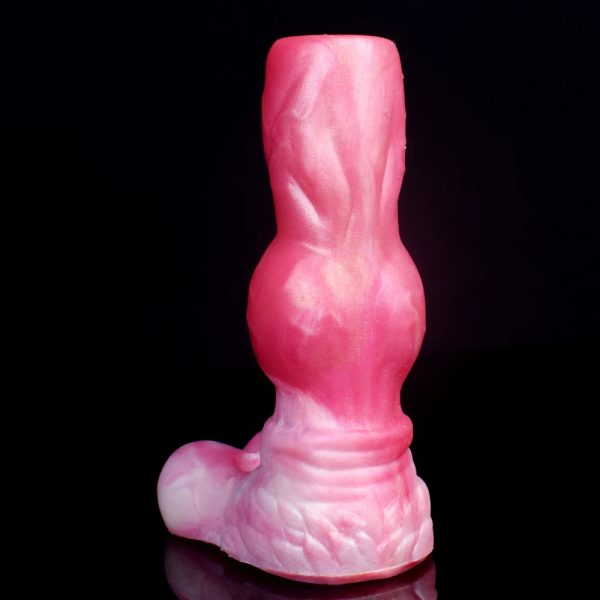 Animal Dog Knot Penis Sleeve Fantasy Dildo Wearable Hollow Sheath Strecthable - Image 5