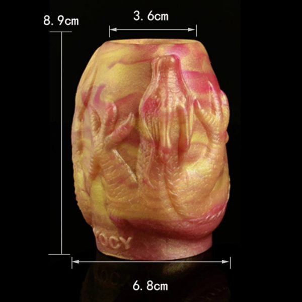 Men's Penis Enlargement Sleeve Fantasy Dragon Soft Liquid Silicone Penis - Image 7