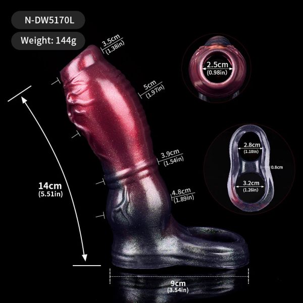 Penis Enlargement Holster With Spiral Bondage Cock Delay Ejaculation - Image 30