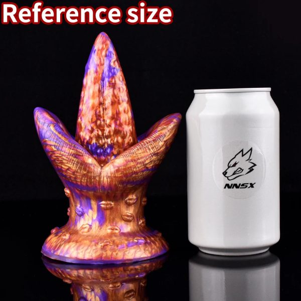 New Alien Tongue Shape Butt Plug For Women And Men Wireless Vibrating Dildo - Image 2