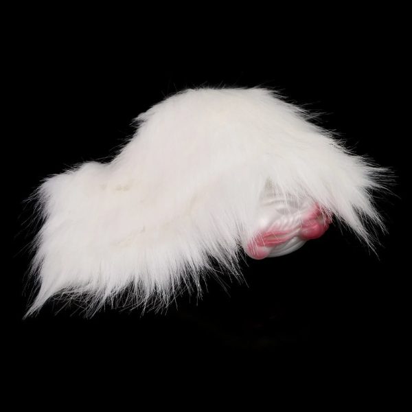 Realistic Vagina Anus with Artificial Animal Fur Pocket Pussy Male Stroker - Image 2