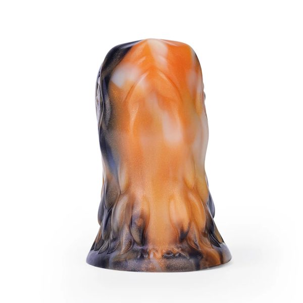 Fantasy Wolf Head Soft Silicone Hollow Anal Plug - Image 4