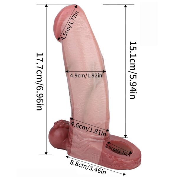Realistic Dog Penis Elephant Penis Simulator Male Penis Thickening - Image 7