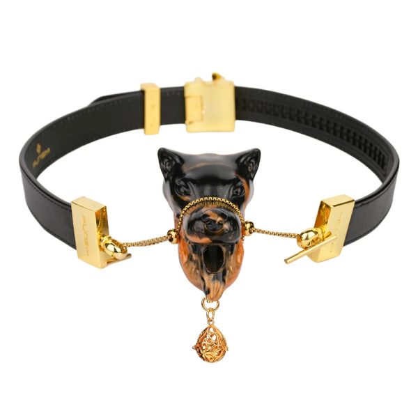 Akainu Fantasy Dog Sex Gag Leather Belt Mouth Plug - Image 8