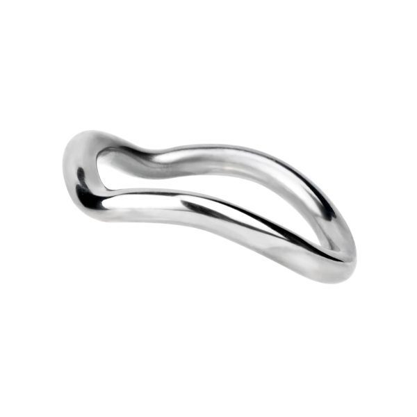 Stainless Steel Male Metal Cock Chastity with 3 Sizes Ring Invisible Lock - Image 3