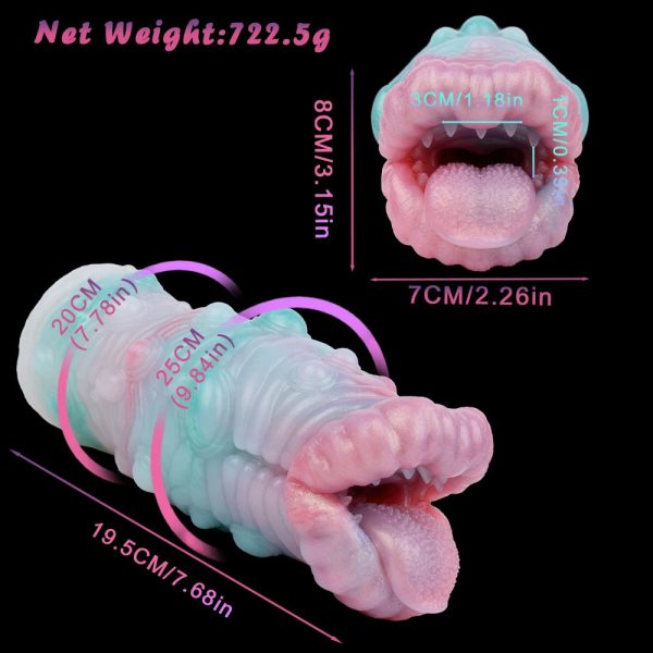 Penis Exerciser Fantasy Deep Sea Series Male Masturbator Simulation - Image 6