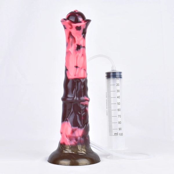 New Water Spray Sex Toys Animal Horse Ejaculation Dildo For Women - Image 12
