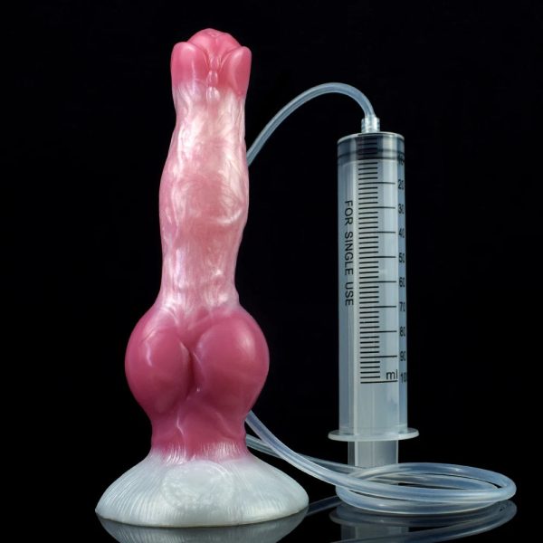Dog Knot Ejaculation Fantasy Dildo with Strong Sucker Squriting - Image 20